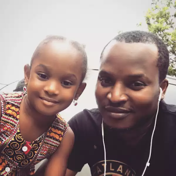 Rapper Eldee Pictured With His Cute Daughter (Photos)